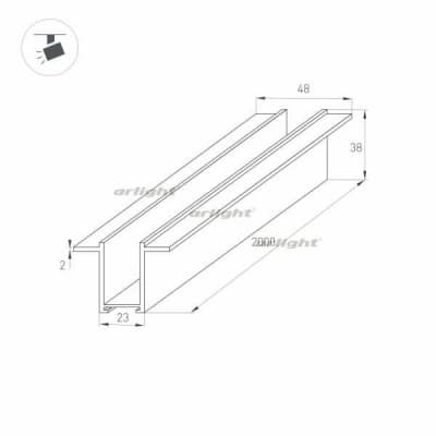 Шинопровод Arlight MAG-25 033244