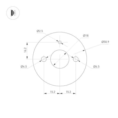 Настенный светильник Arlight VINCI 036930