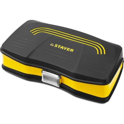 Биты и торцовые головки с трещоткой и воротком STAYER 39 шт. 25135-H39