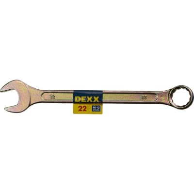 Комбинированный гаечный ключ DEXX 22 мм 27017-22