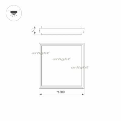 Потолочный светильник уличный Arlight AREA 029953