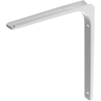 Уголок-кронштейн STAYER 250х300х30х1.2 мм, белый 37413-1