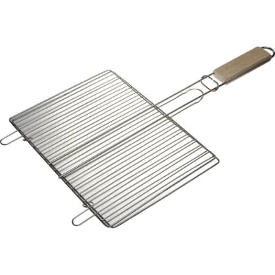 Решетка-гриль GRINDA 300х225 мм, нержавеющая, плоская BARBECUE 424733