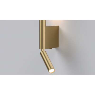 Настенный светильник Elektrostandard Sarca 40111/LED латунь