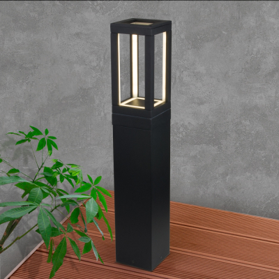 Наземный светильник Elektrostandard Frame 1529 TECHNO LED черный