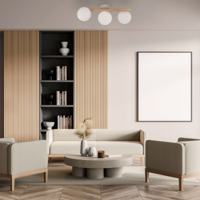 Потолочная люстра Eurosvet Estera Wood 5768 Estera Wood