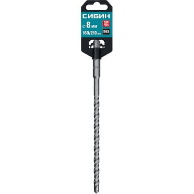 СИБИН Бур SDS-plus 8 х 210 мм 29312-210-08