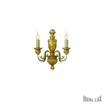 Бра Ideal Lux Dora FIRENZE AP2 ORO ANTICO