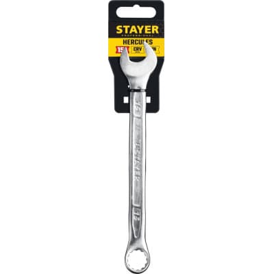 Комбинированный гаечный ключ 15 мм, STAYER HERCULES 27081-15_z01