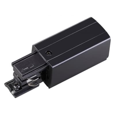 Соединитель-токопровод-левый для трехфазного шинопровода IP20 220V 135047 PORT NT19 032 черный