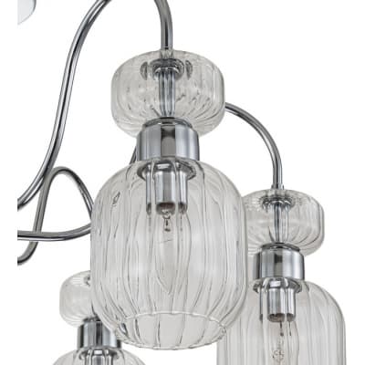 Потолочная люстра Escada Gloss 1141/6PL Chrome/Clear