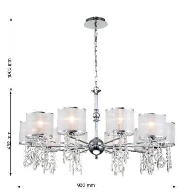 Подвесная люстра Ventus 2869-10P Favourite