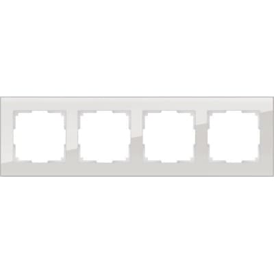 Рамка на 4 поста Werkel Favorit WL01-Frame-04 дымчатый 4690389061332