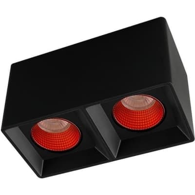 Накладной светильник Denkirs DK3030 DK3085-BK+RD