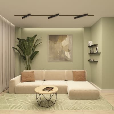 Трековый светильник Denkirs Edder DK6644-BK