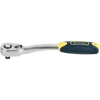 Трещотка для торцовых головок KRAFTOOL 3/8", 72 зубца, Сr-V сталь 27795-3/8_z02