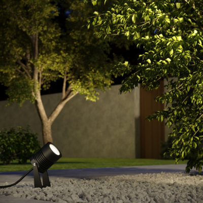 Грунтовый светильник Elektrostandard Landscape 043 FL LED черный