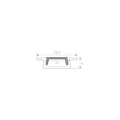 Профиль встраиваемый  RC-3006 SWG