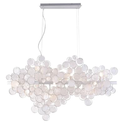 Подвесной светильник Crystal Lux Deseo SP12 L1000 Silver