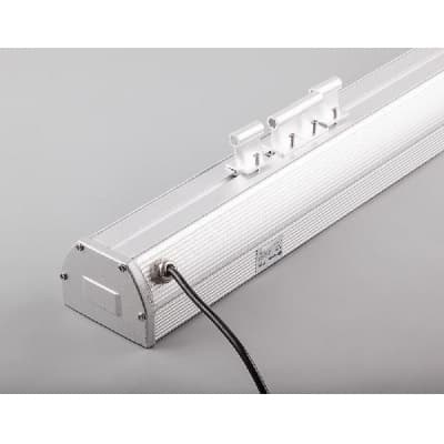 Линейный архитектурный светильник светодиодный, накладной FERON LL-890, 36W, (RGB) цвет серебристый 32158
