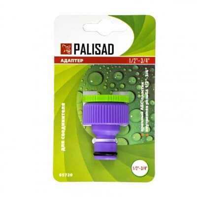 Адаптер пластмассовый, 1/2-3/4, внутренняя резьба Palisad 65720
