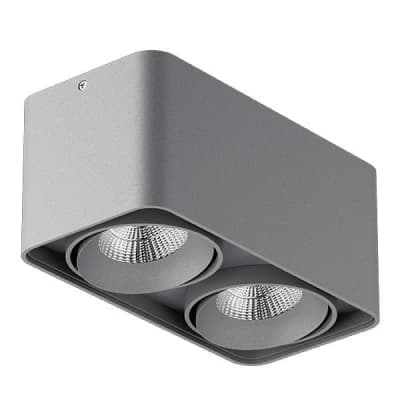 Накладной светильник Lightstar Monocco Led 20W 4000K серый 052129