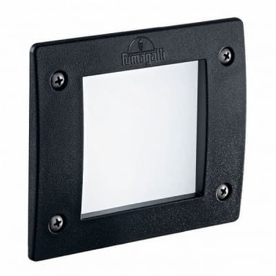 Встраиваемый светильник уличный  LETI PT1 SQUARE NERO Ideal Lux