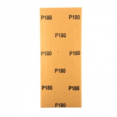 Шлифлист на бумажной основе, P 180, 115 х 280 мм, 5 шт., водостойкий Matrix 756743