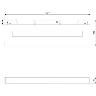 Трековый светильник Elektrostandard Slim Magnetic 85083/01