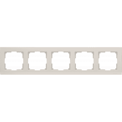 Рамка на 5 постов Werkel Stark WL04-Frame-05-ivory слоновая кость 4690389059360