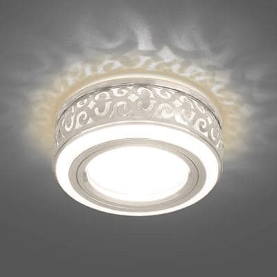 Встраиваемый светильник Gauss Backlight BL090 белый/белый GU5.3 3W Led 3000K