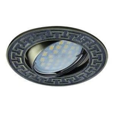 Встраиваемый светильник Ecola MR16 DL111 GU5.3 черненая бронза FA1606EFF