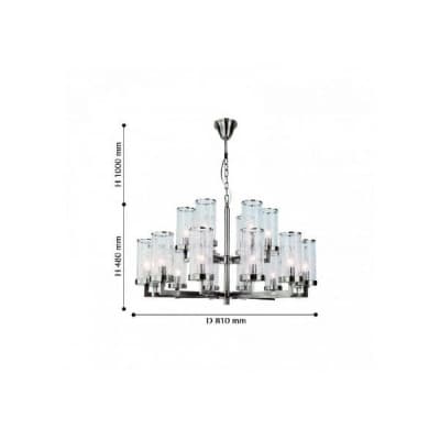 Подвесная люстра Favourite Assembly 2374-18P