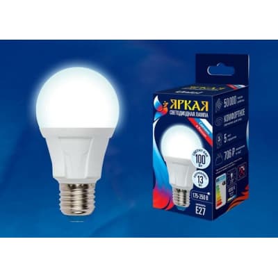 Лампа светодиодная Uniel LED-A60 13W/4000K/E27/FR UL-00005031