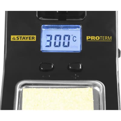 Паяльная станция цифровая STAYER 160-520°C, 48 Вт, шаг 10°C, жк дисплей 55370