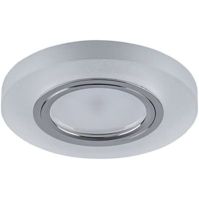 Светильник потолочный встраиваемый FERON CD8060, под лампу с LED подсветкой 15LED*2835 SMD 4000K, MR16 G5.3 32570