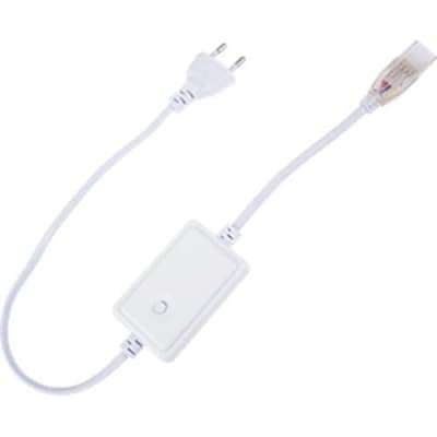 Контроллер Ecola LED strip 220V RGB  controller (IP20) 200W 0,9A для ленты 220V 16x8 IP68 с кнопкой переключения режимов CH1602KSB