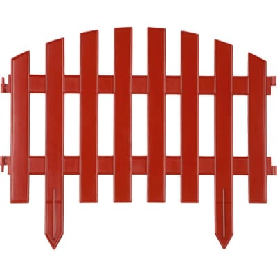 Забор декоративный GRINDA 28х300 см, терракот АР ДЕКО 422203-T