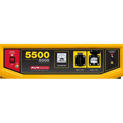 GS-6500 бензиновый генератор, 5500 Вт, STEHER GS-6500