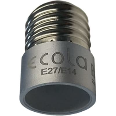 Переходник Ecola base  с цоколя E27 на E14 Серебряный A7T14SEAY