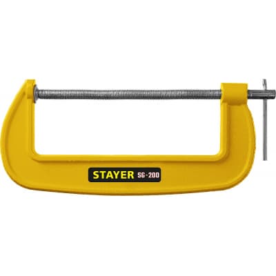 SG-200 струбцина тип G 200 мм, STAYER 3215-200_z02