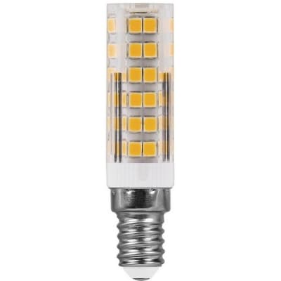 Лампа светодиодная FERON LB-433, JCD (капсульная), 7W 230V E14 2700К 25898