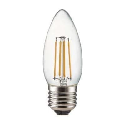 Лампа светодиодная Ecola Candle LED Premium Filament 6W E27 2700K N7QW60ELC
