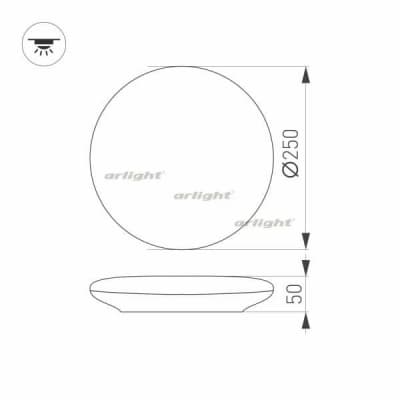 Потолочный светильник Arlight FRISBEE 030161