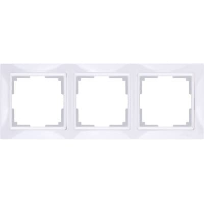 Рамка на 3 поста Werkel Snabb basic WL03-Frame-03 белый W0032001