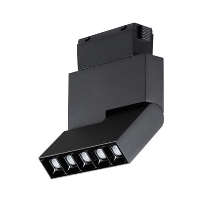 Трековый светильник для низковольного шинопровода IP20 LED 4000K 12W 48V KIT 358535 SHINO NT21 000 черный   NOVOTECH KIT 358535