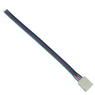 Коннектор для светодиодной ленты RGB Ecola LED Strip Connector гибкий односторонний SC41C1ESB