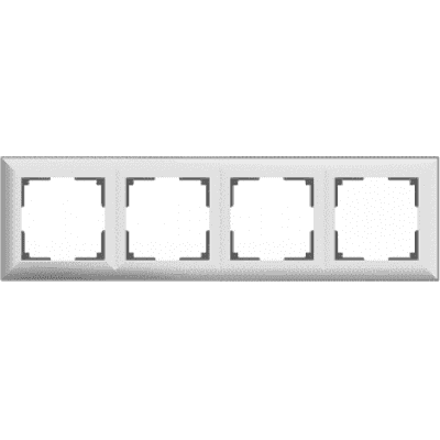 Рамка на 4 поста Werkel Fiore WL14-Frame-04 белый 4690389109157
