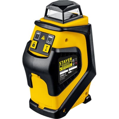 STAYER SL360-2 нивелир лазерный, крест + 360°, штатив, кейс 34962-2