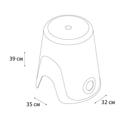 Корзина для белья FIXSEN Wendy 2в1 синяя (FX-7073-89)